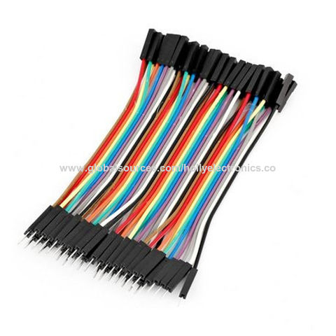 10CM Female to Male Breadboard Jumper DuPont 2.54MM 1P-1P Cable 10 Pcs ...